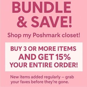 Bundle deal savings!